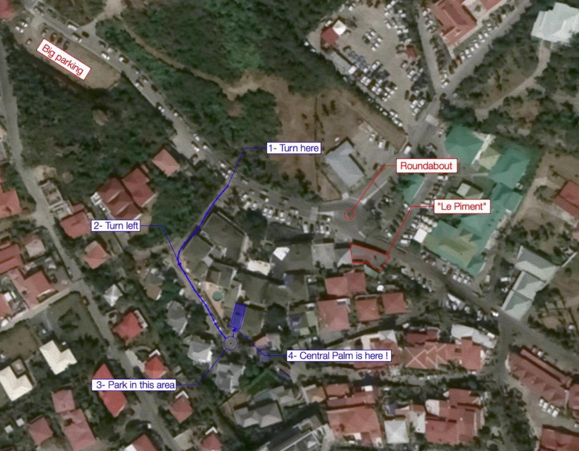 Central Palm St. Barthelemy Екстер'єр фото
