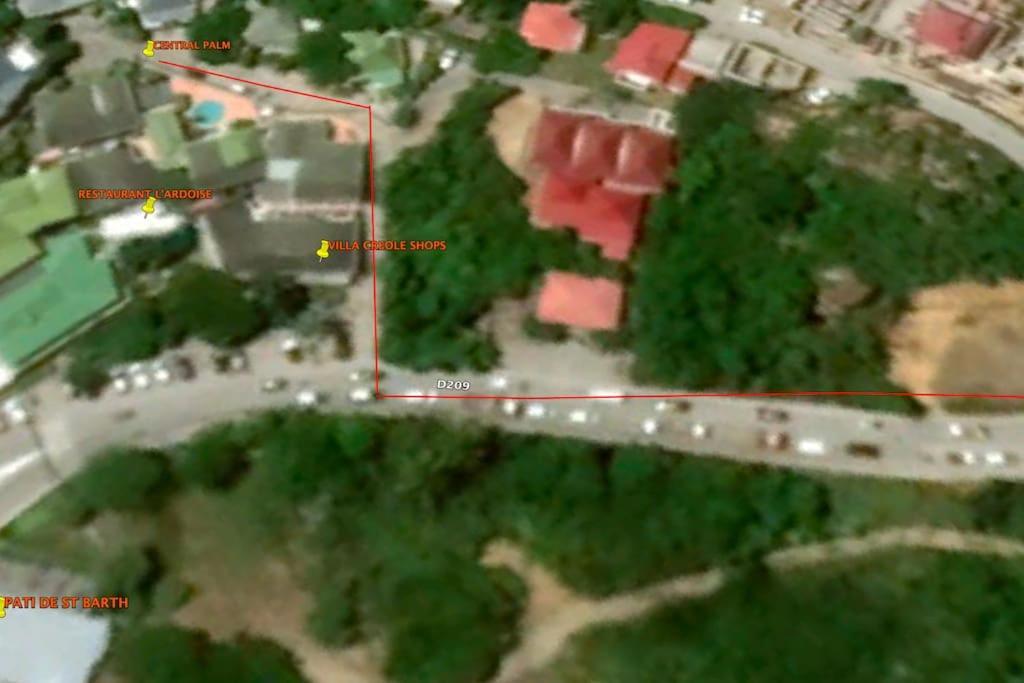 Central Palm St. Barthelemy Екстер'єр фото